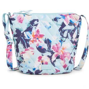 NWT Vera Bradley Ultralight Bucket Crossbody Bag - Floating Blossoms